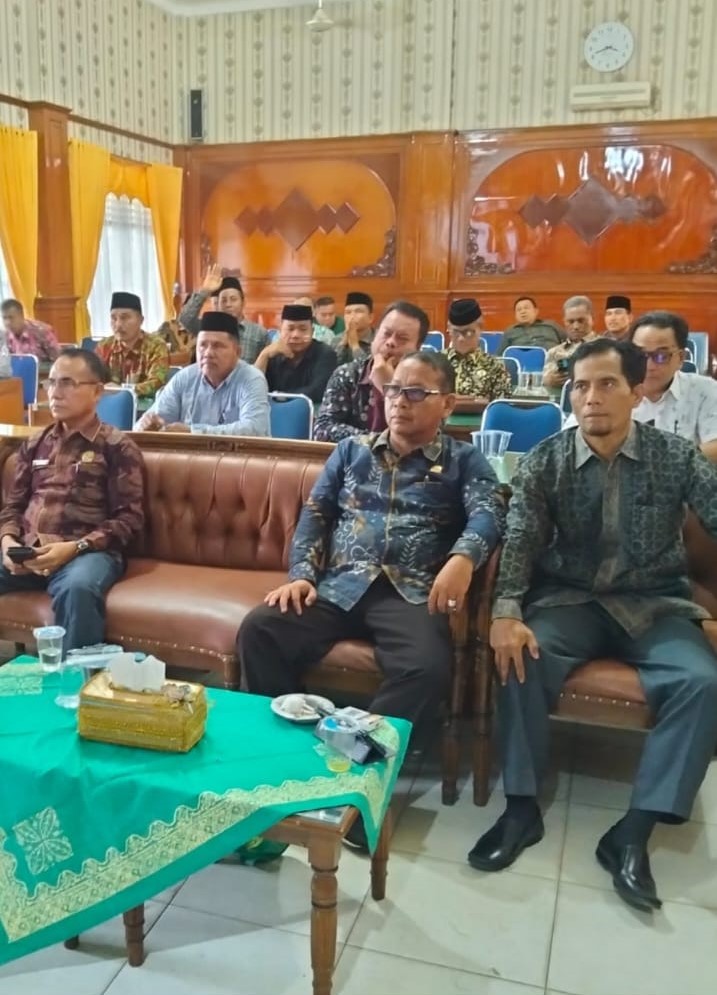 Kepala MAN 3 Merangin Mengikuti Zoom Rakernas Kemenag