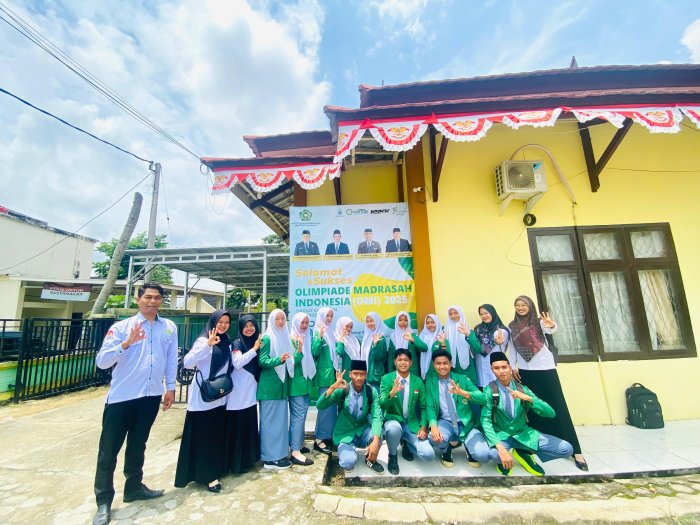 Dua Belas Siswa MAN 3 Merangin Ikuti OMI Kabupaten 2025