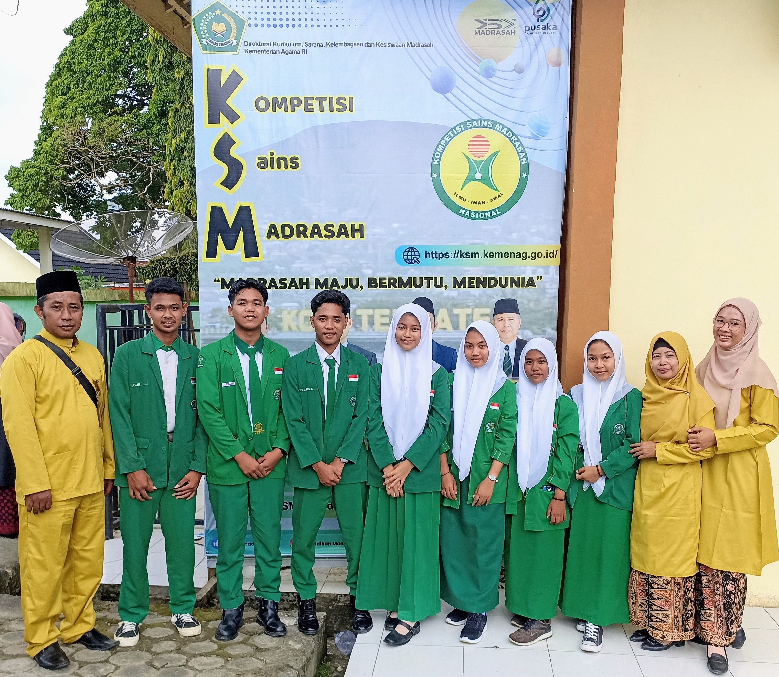 Tujuh Siswa MAN 3 Merangin mengikuti KSM 2024 Tingkat Kabupaten  