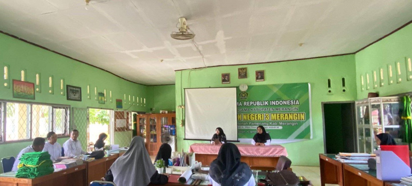 Rapat  Kelulusan Siswa Kelas XII MAN 3 Merangin Tahun pelajaran 2024/2025 