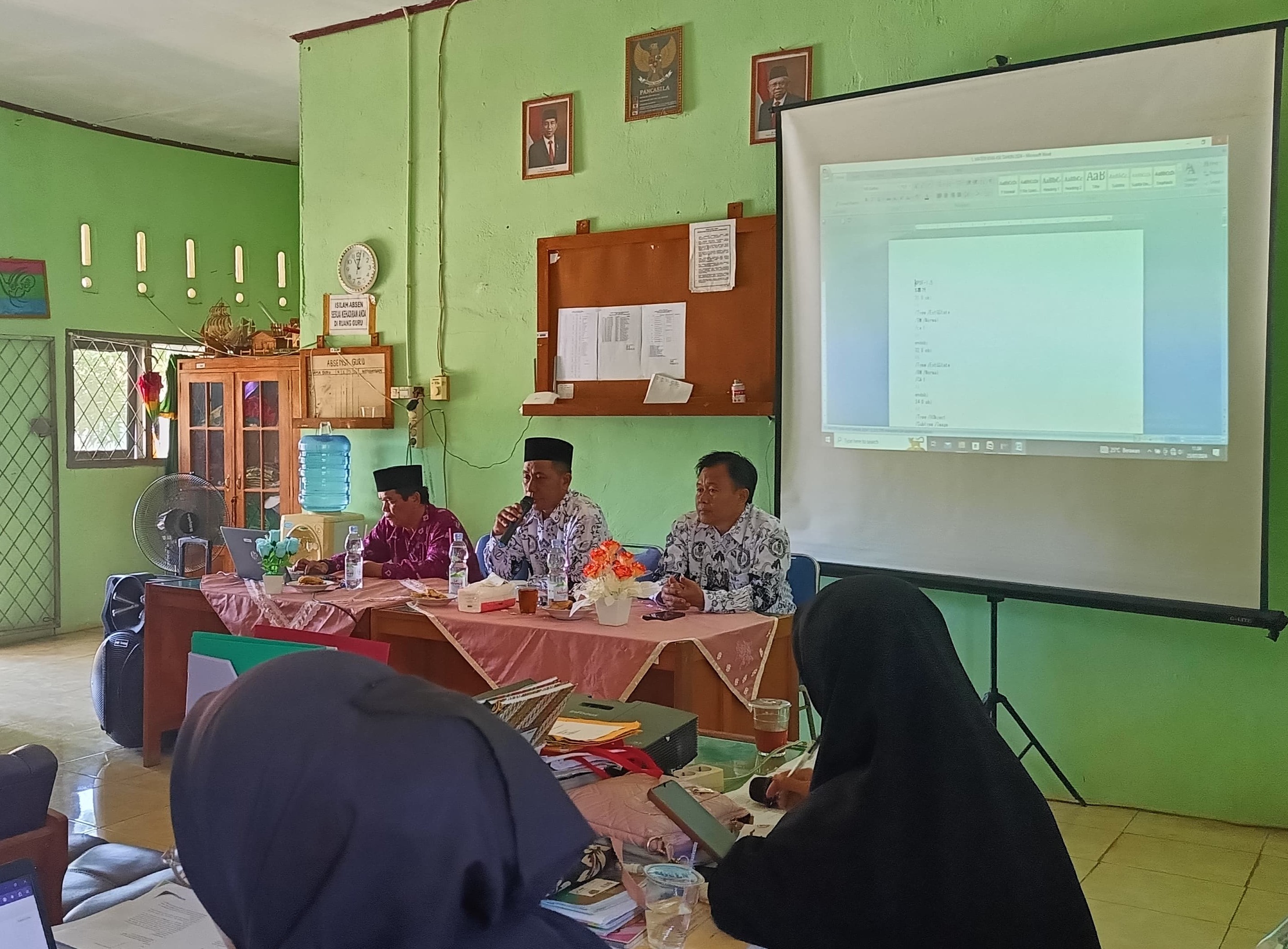 Sosialisasi Keputusan Menteri Agama 450 Tahun 2024 di MAN 3 Merangin