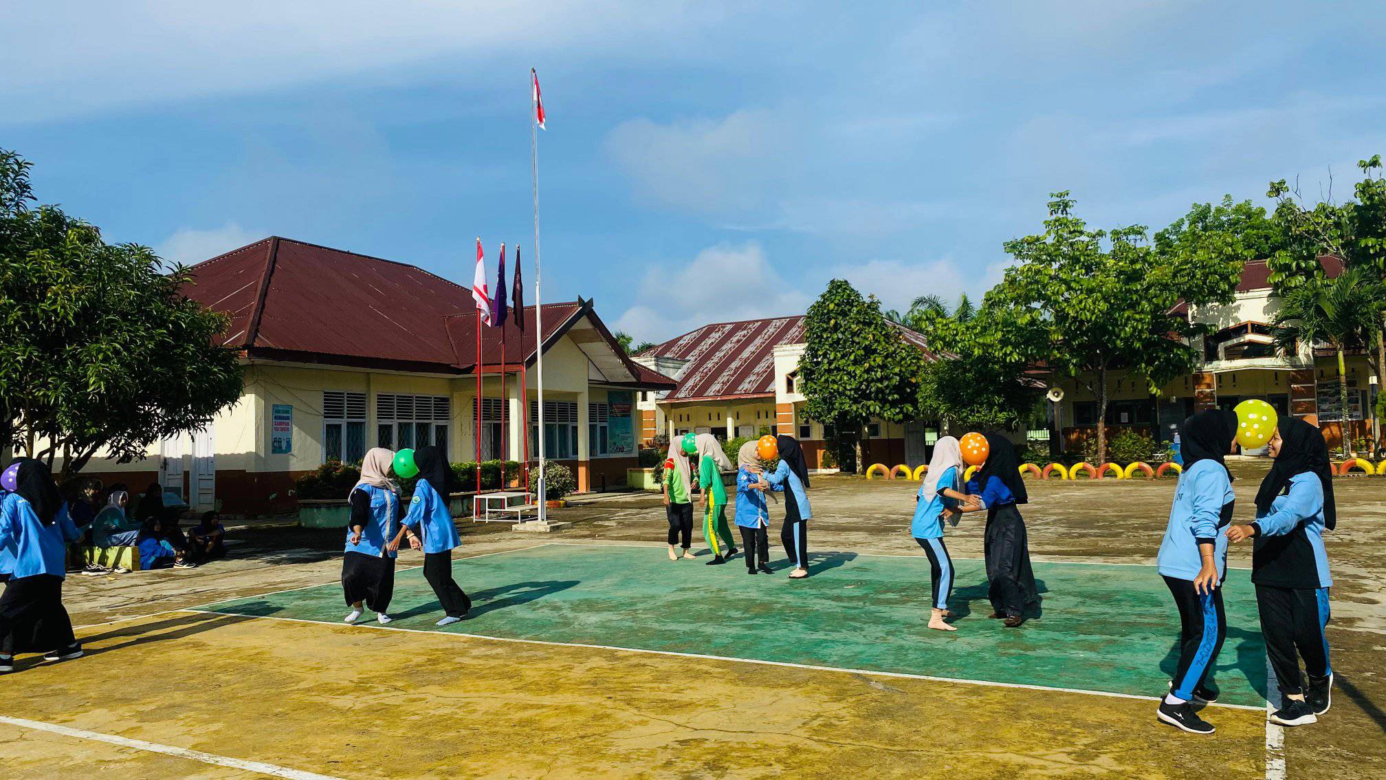 LOMBA MEMPERINGATI HUT RI KE 80 DI MAN 3 MERANGIN