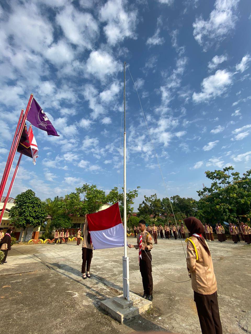 Peringatan  Hari Pramuka Ke- 63 Tahun 2024 MAN 3 Merangin
