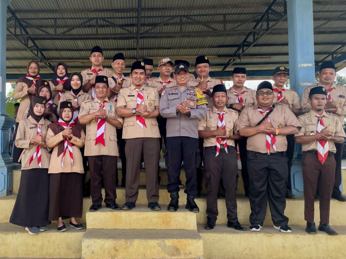 Pembina Pramuka MAN 3 Merangin Hadiri Pembukaan Jambore Ranting